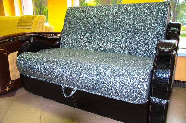 Sofa furniture item. — Stock Photo, Image