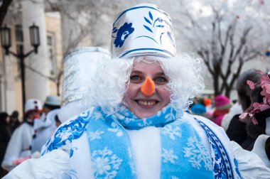 kardan adam, yılbaşı Yarışması