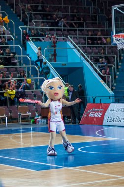 destekten ponpon kız favori basketbol takımı takım.
