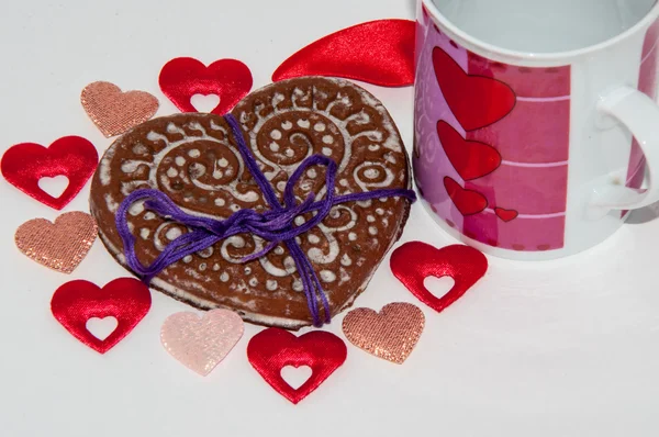 Pastelería de San Valentín — Foto de Stock