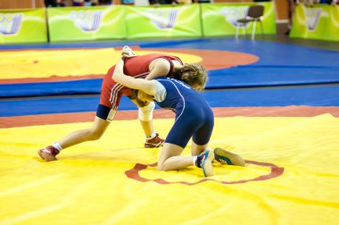 kızlar arasındaki rekabet güreş spor