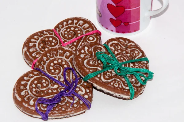 Pastelería de San Valentín — Foto de Stock