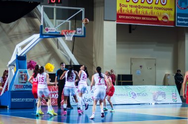 basketbol oyun Rusya İspanya