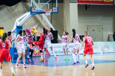 basketbol oyun Rusya İspanya