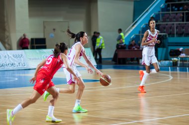 basketbol oyun Rusya İspanya
