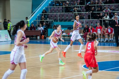 basketbol oyun Rusya İspanya