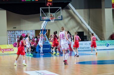 basketbol oyun Rusya İspanya