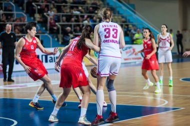 basketbol oyun Rusya İspanya