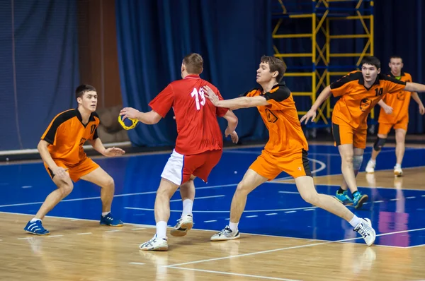 Turnamen bola tangan internasional untuk mengenang Gubernur pertama provinsi Orenburg, Neplueva I.i . — Stok Foto