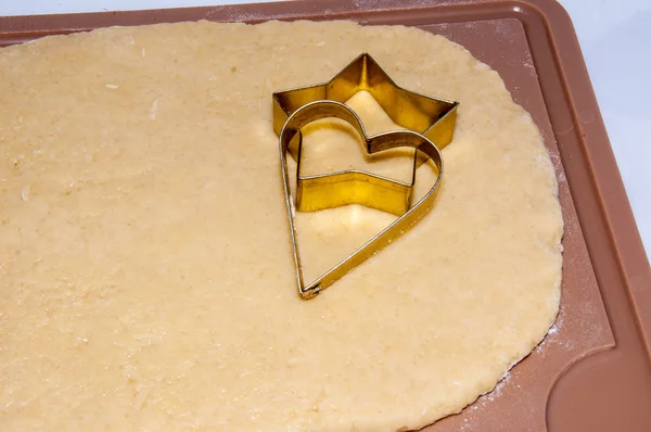 Valentines day pastry... — Stock Photo, Image