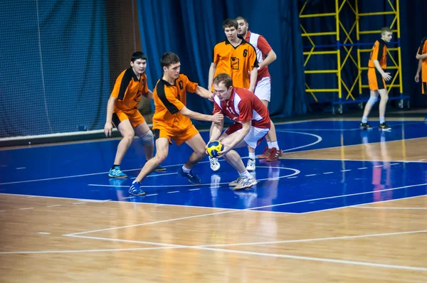 International handball tournament in memory of the first Governor of Orenburg province Neplueva — Stock Photo, Image