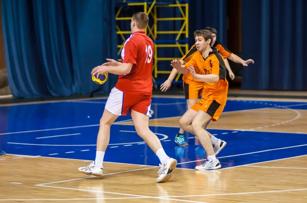 Internationale Handbal toernooi in het geheugen van de eerste gouverneur van orenburg provincie neplueva — Stockfoto