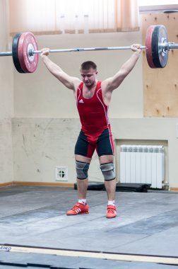 ağır atletizm, halterci...