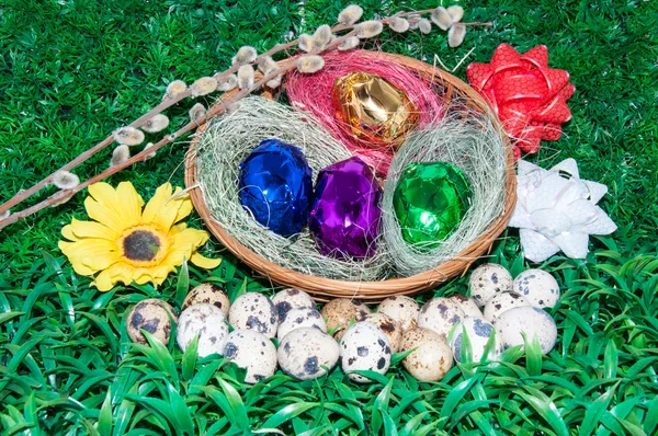 Velikonoční vejce... — Stock fotografie