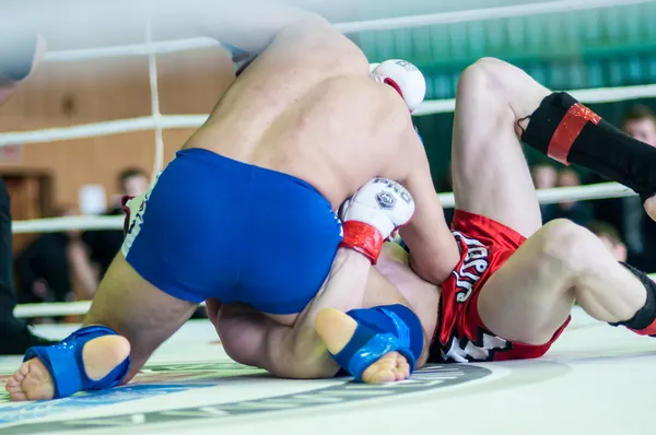 Wolga-Bezirksmeisterschaft im Mixed Martial Arts. — Stockfoto