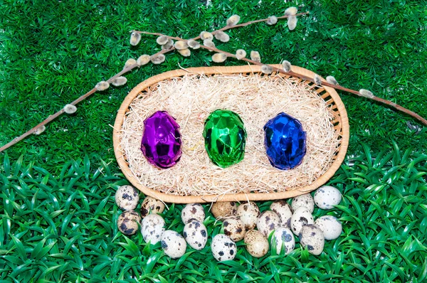 Velikonoční vejce...... — Stock fotografie