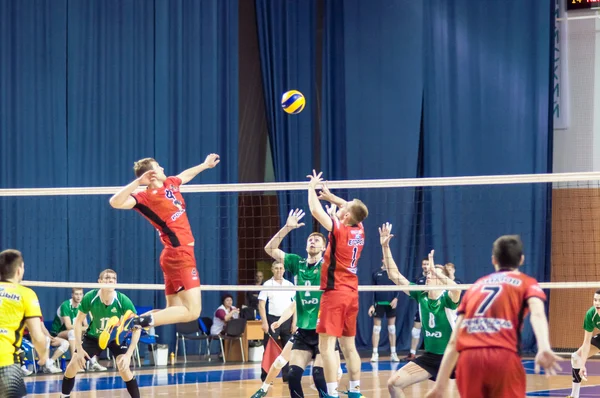 Konkurrens till volleyboll — Stockfoto