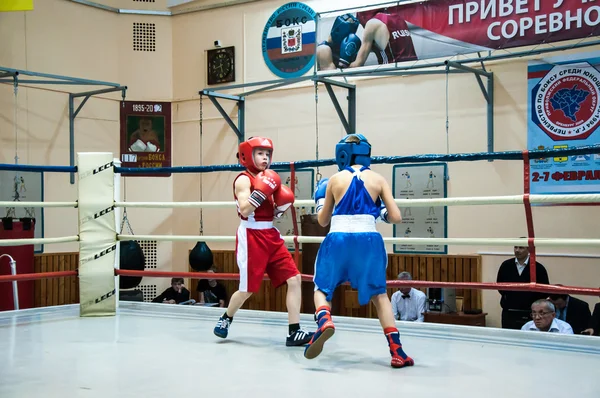 Boxing among adolescents — Stock Photo, Image