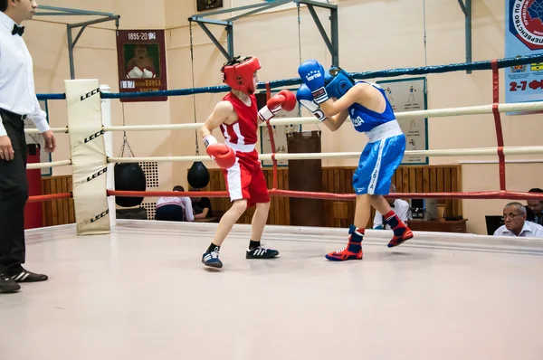 Boxeo entre adolescentes —  Fotos de Stock