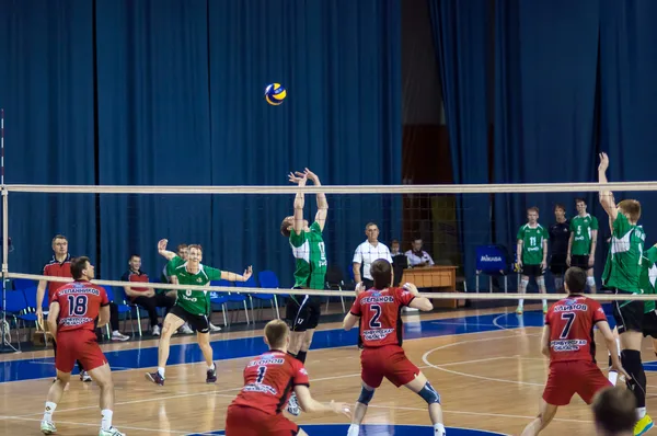 Competição ao voleibol . — Fotografia de Stock