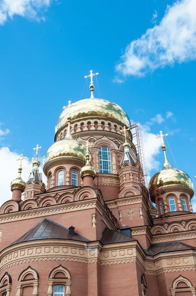 Казанская икона Божией Матери в Оренбурге — стоковое фото