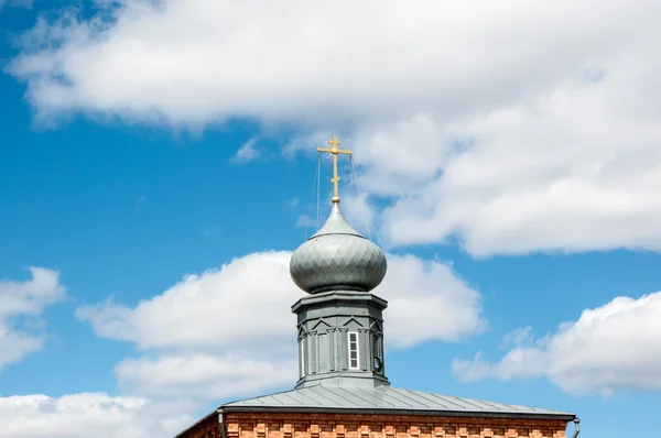Ortodoks kilisesinin kubbesi — Stok fotoğraf
