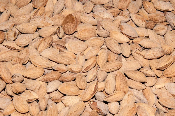 Fruit almonds or Prunus dulcis — Stock Photo, Image