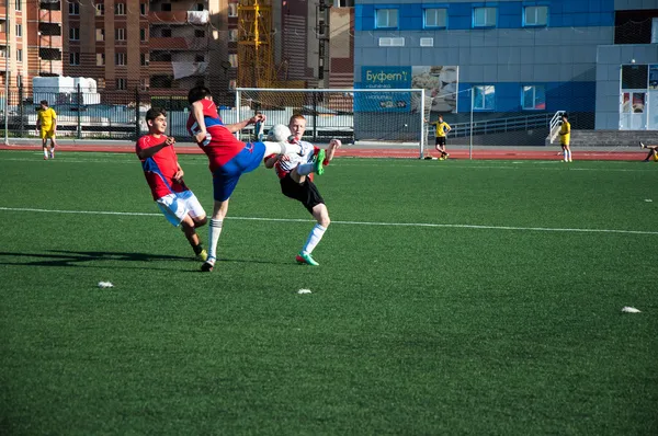 Jogo de futebol — Fotografia de Stock