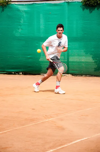 Tennisturnier der Junioren — Stockfoto