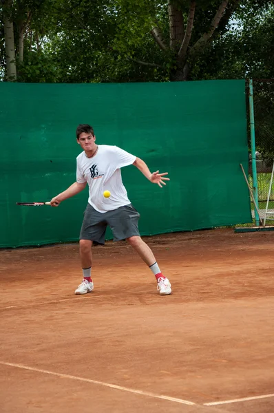 Tennisturnier der Junioren, — Stockfoto