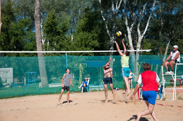 Voleibol Playa hombres — Foto de Stock