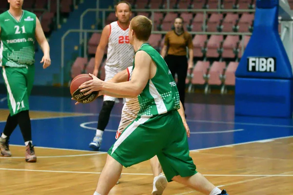 Orenburg Russland Juni 2019 Jahr Männer Spielen Basketball Bei Den — Stockfoto