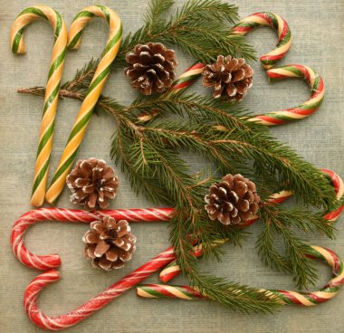 Noel karameli ya da Noel karamel kamışı, sıradan bir ladin dalı ve köknar konisi. 