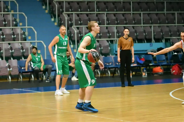 Orenburg Russia June 2019 Men Play Basketball Interregional Finals Amateur — Stock Photo, Image