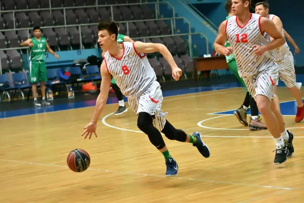 Orenburg Rússia Junho 2019 Homens Jogam Basquete Nas Finais Inter — Fotografia de Stock