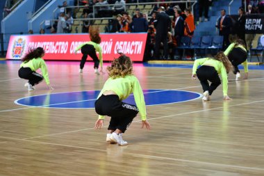 Orenburg, Rusya - 24 Kasım 2019: Rusya 'da basketbol kulüpleri 