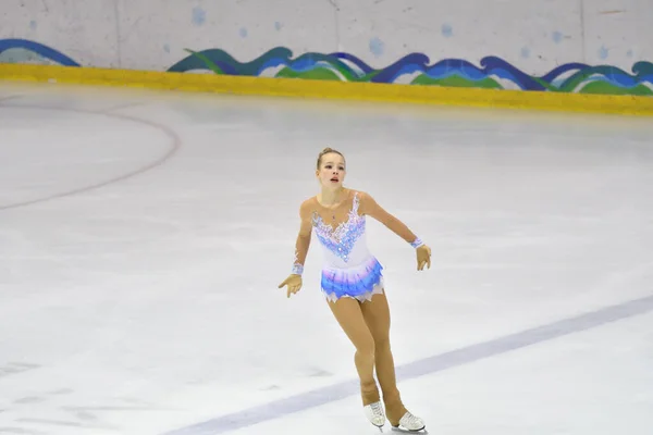 2018 Orenburg Russia March 2018 Girl Competes Compete Compete Village — 스톡 사진