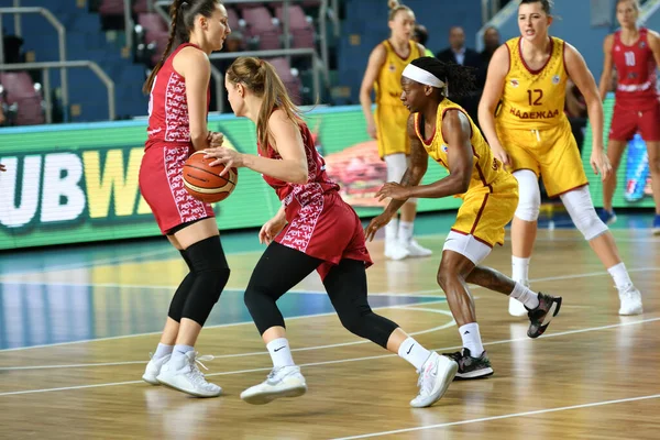 Orenburg Rusya Ekim 2019 Kızlar Rusya Basketbol Şampiyonası Nda Hope — Stok fotoğraf