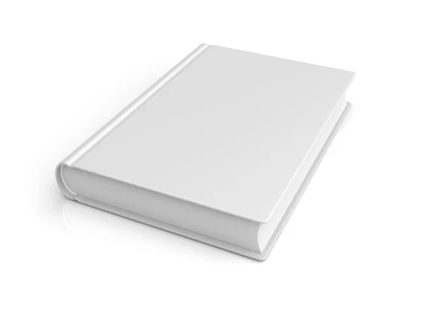 White blank book — Stock Photo, Image