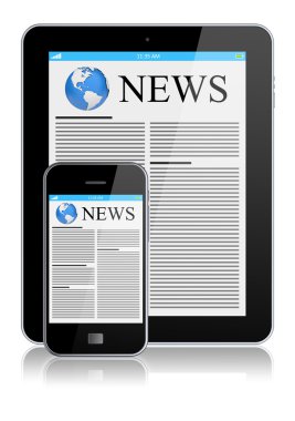 tablet PC ile hareket eden telefon