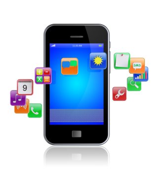 akıllı telefon apps simgeler