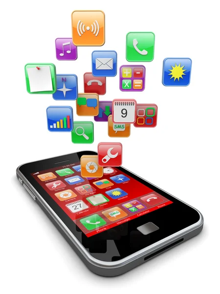 akıllı telefon apps simgeler