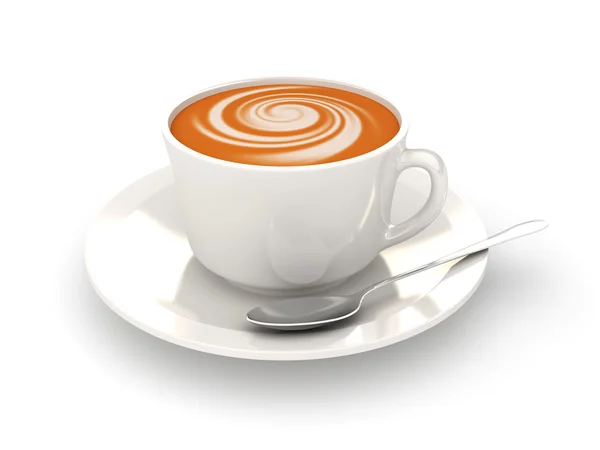 Cup of cappucino — Stock Photo, Image