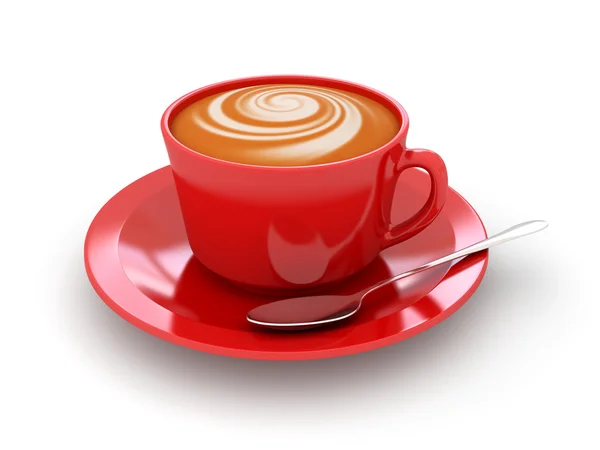 Cup of cappucino — Stock Photo, Image