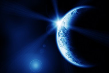 alan dawn. nasa tarafından döşenmiş bu görüntünün doku dünya.