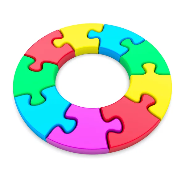 Puzzle Jigsaw — Stok Foto