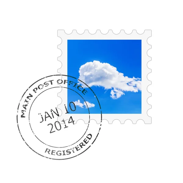 Poštovní známka — Stock fotografie
