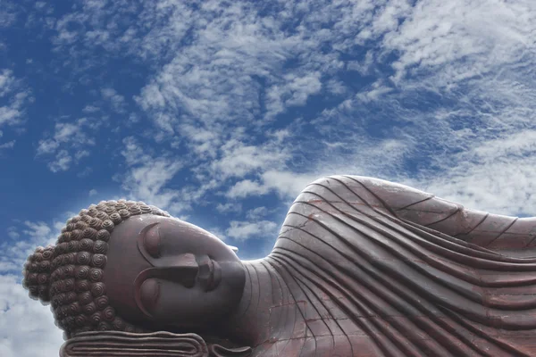 Wooden buddha — Stock Photo, Image