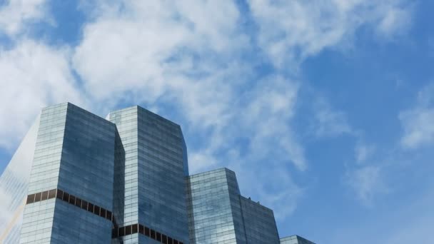 Ciudad del edificio, lapso de tiempo — Vídeo de stock