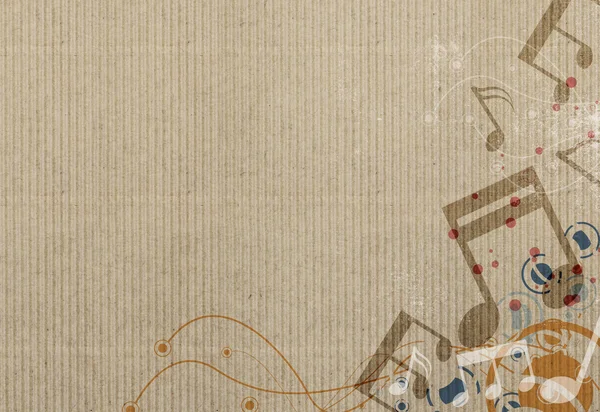 müzik Not arka planı